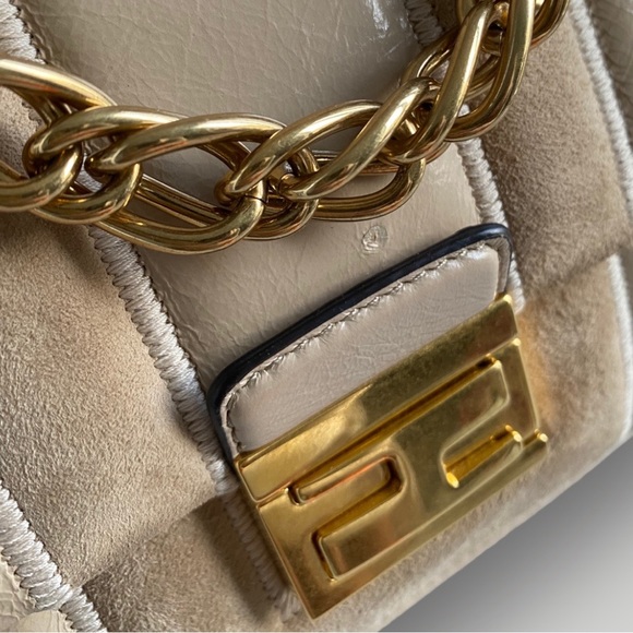 Fendi Amido Nude Kan U Crossbody Bag - Picture 10 of 17